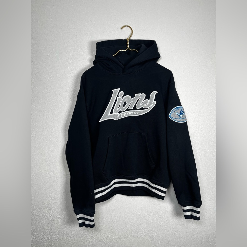 Fanatics Detroit Lions Black Hoodie size large